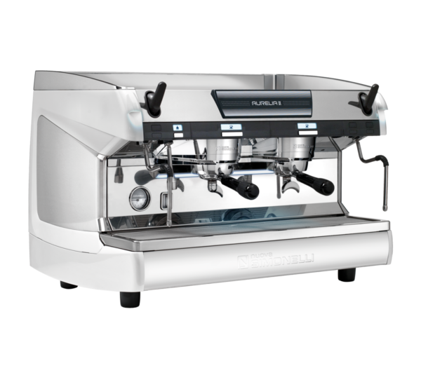 PK Nuova Simonelli Aurelia II 380V 2GR Pearl White + LED