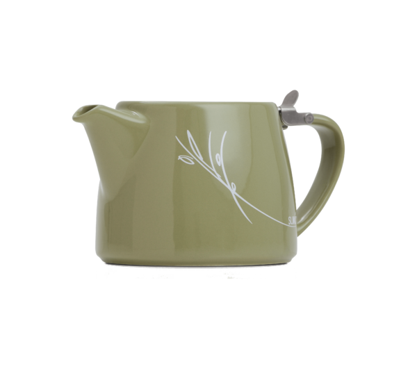 Tea pot - Suki Tea logo