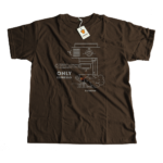 Eurosam branded T-shirt – Only espresso